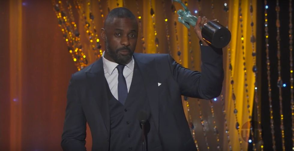 Idris Elba Just Won A Screen Actors Guild Award For His 'Beasts Of No Nation' Performance
