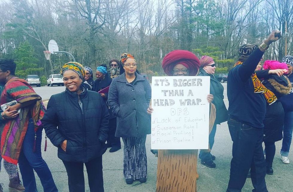 #ItsBiggerThanAHeadWrap: Students In North Carolina Fight For Their Right To Wear Head Wraps During Black History Month
