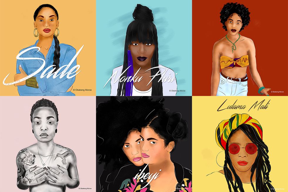 Digital Artist In Cape Town Celebrates Women Of Color With An Incredible New Series