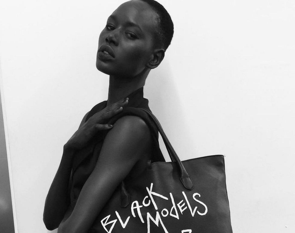 Australian-Sudanese Model Ajak Deng Is “Officially Done With The Fashion Industry”