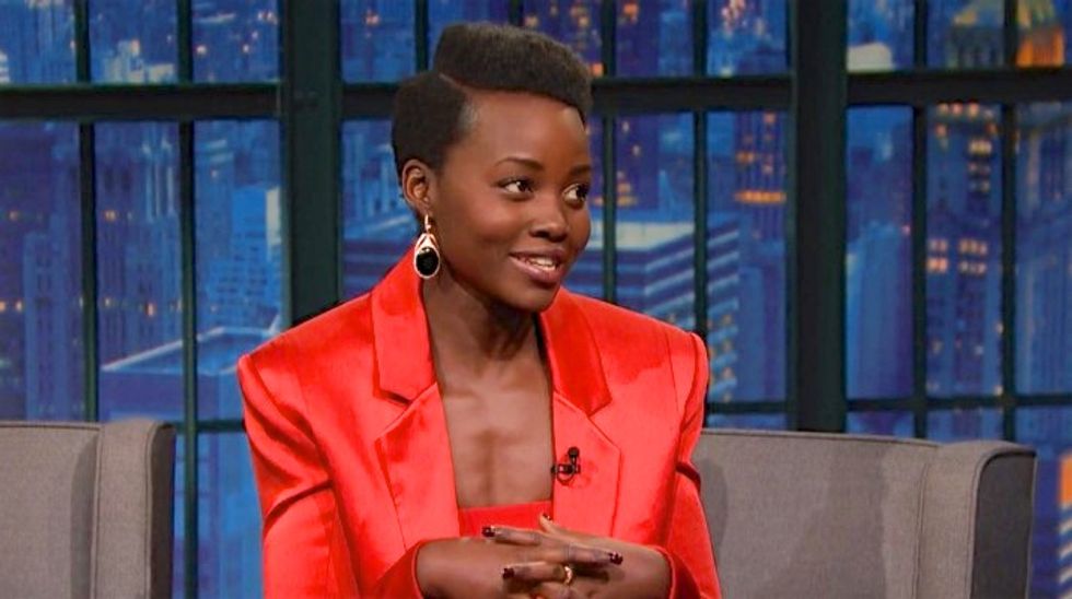 Lupita Nyong’o Talks 'Eclipsed' On Broadway & Getting Stood Up At Prom On 'Late Night With Seth Meyers'