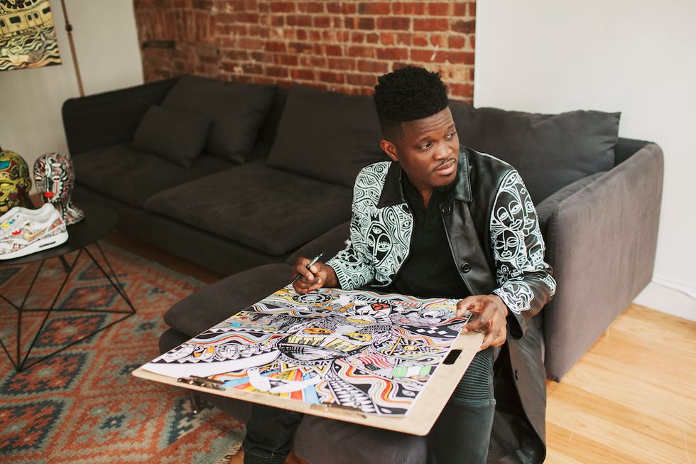 Laolu Senbanjo Takes Us Inside The Spiritual World Of Afromysterics