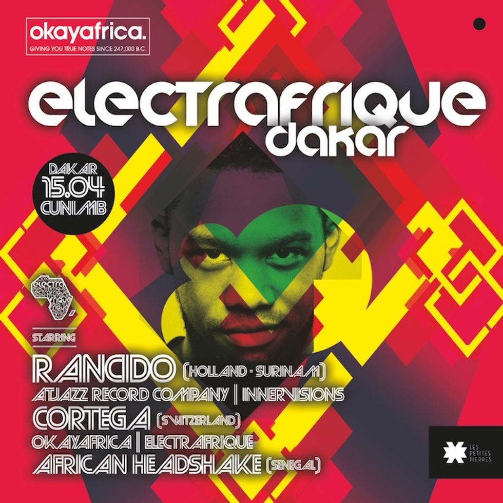 Okayafrica Presents Electrafrique Dakar With Rancido, DJ Cortega & African Headshake!