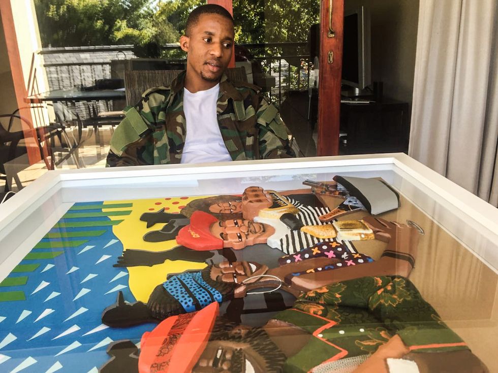 Inside u_Sanele's 'Amabhodlela' Artwork