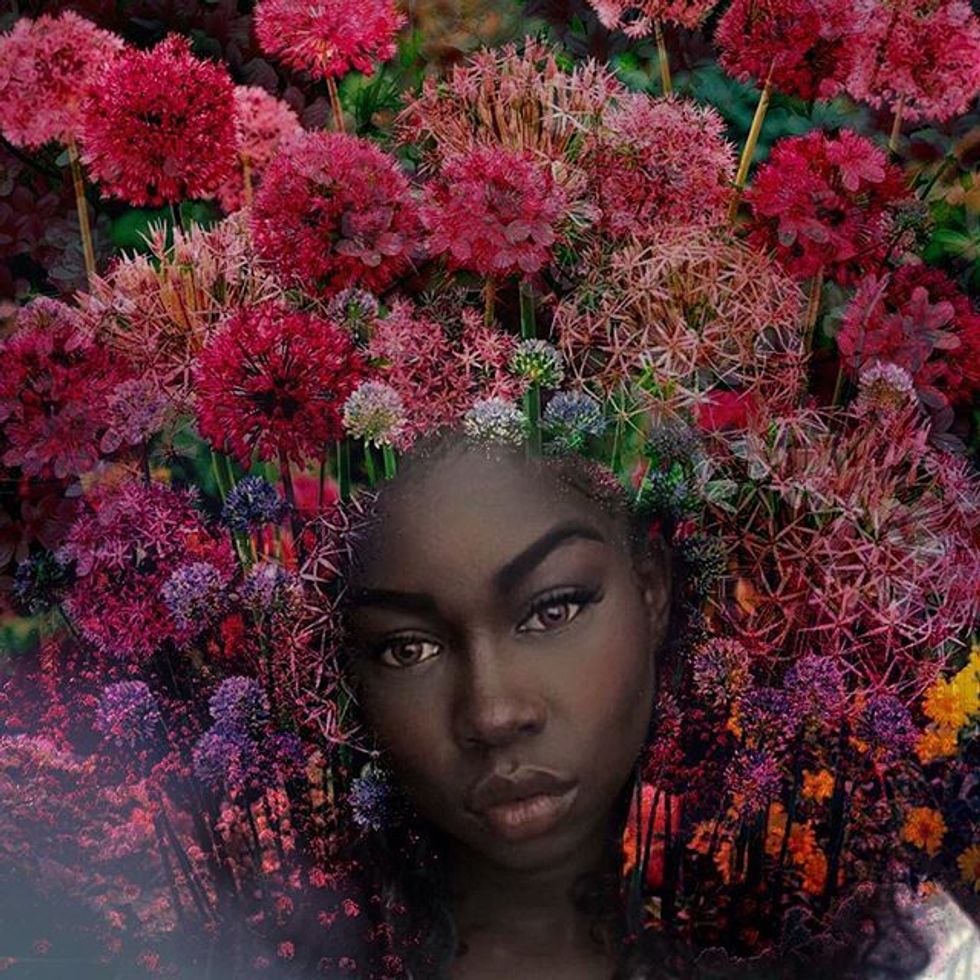 The Magic of Black Women's Natural Hair is Captured in these Multimedia Works by Pierre Jean Louis