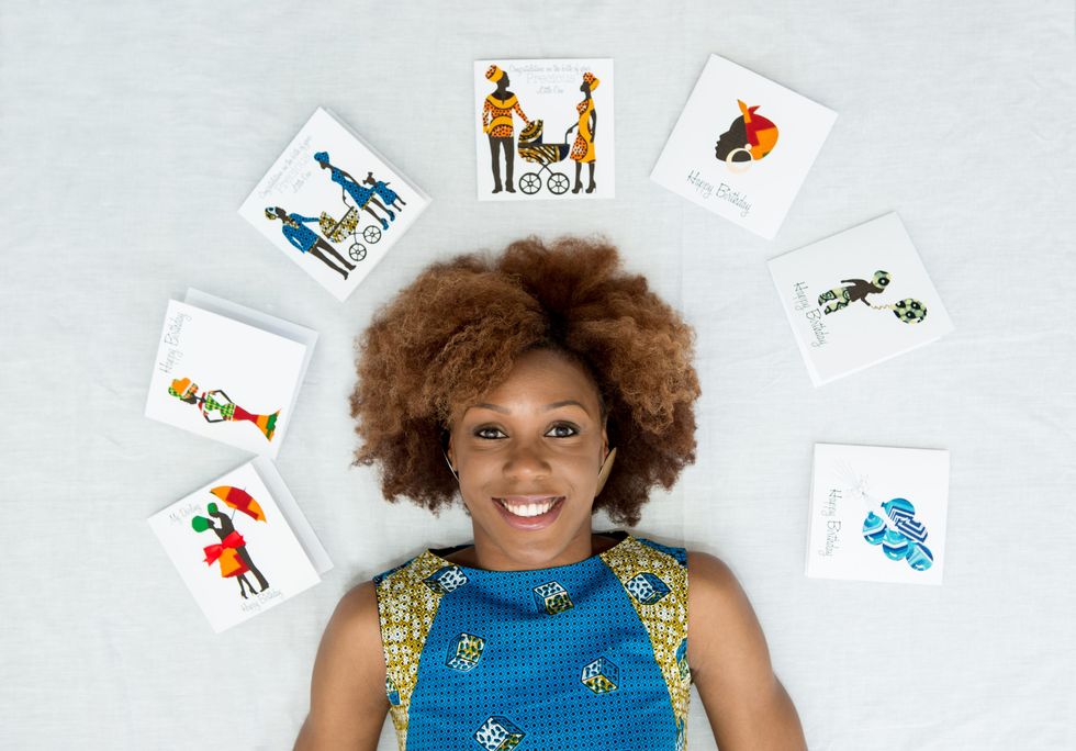 UK-born Nigerian Georgina Fihosy Chats Her African-Inspired Card Brand Special Touch Designs