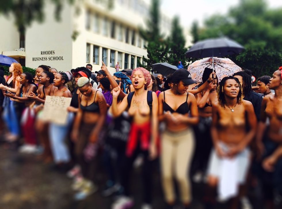 #FeesMustFall: The Threat of the Penis and the Gun in South Africa’s Revolutionary Spaces