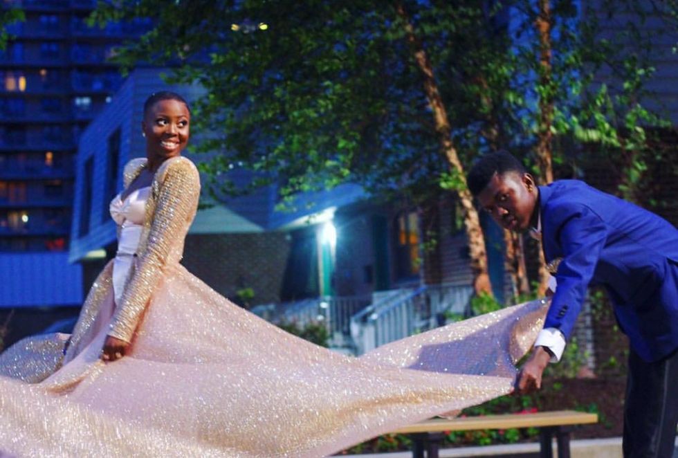 Self-Taught Ghanaian Fashion Designer Mimmy Yeboah Talks Busy Prom Season