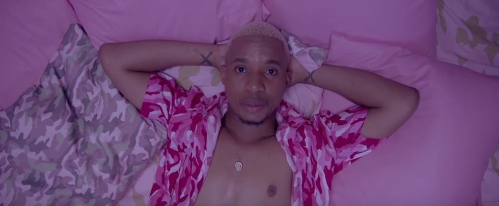 uSanele Shares His Debut Music Video, 'Amabhodlela,' Featuring Mashayabhuqe KaMamba