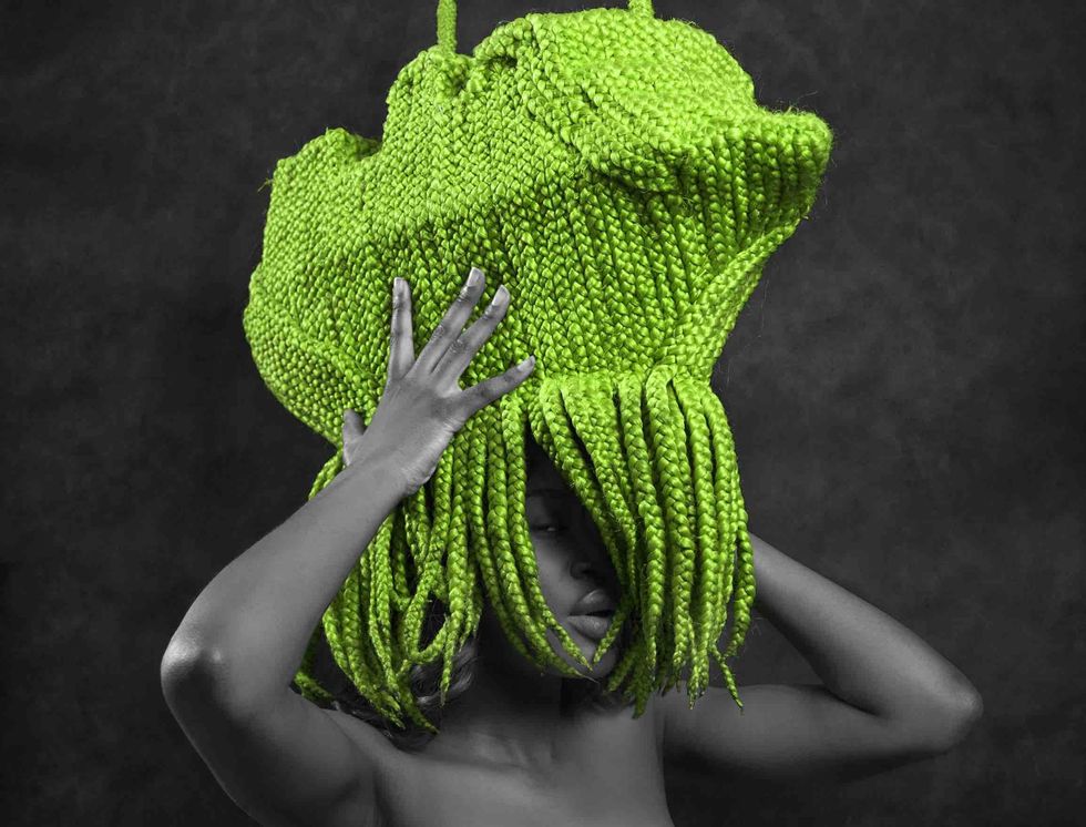 Beninese Artist Meschac Gaba Transforms Holland's Architecture Into Towering Colorful Wigs