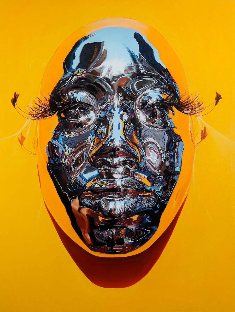 Kip Omolade on His Amazing Afrofuturistic Portraits Inspired by Nigeria's Ife Bronze Heads