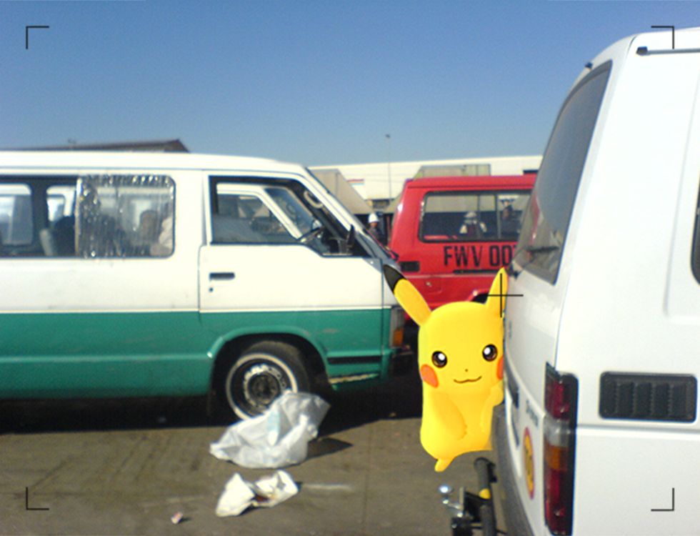 Pokémonning While Black and Boobed in Joburg CBD