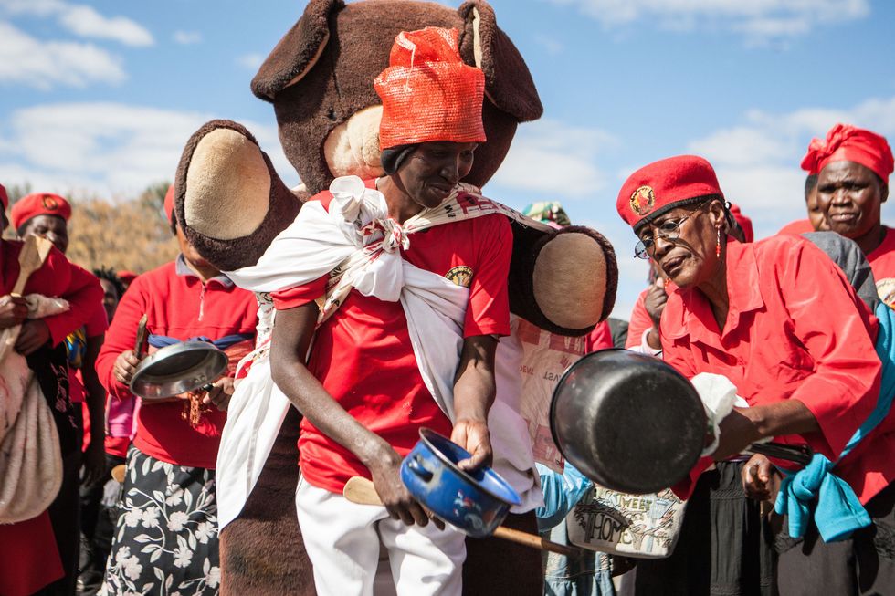 Zimbabwean Women Shut Down Bulawayo Over the Weekend: #BeatThePot in Photos