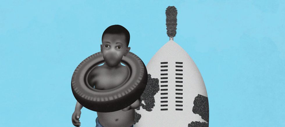 This Nigerian Visual Artist’s Latest Series Confronts Africa's Child Lynching Problem