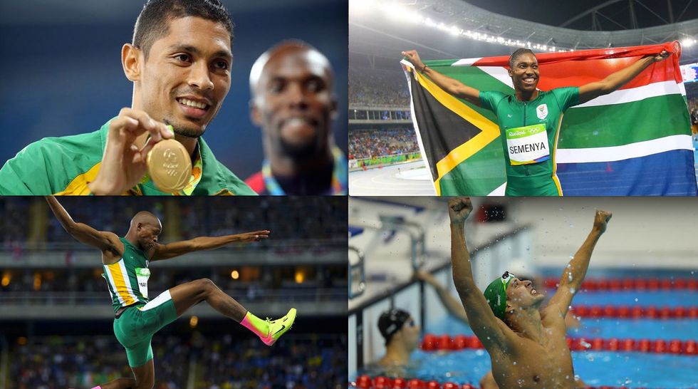 South Africa's 10 Biggest Moments of the Rio 2016 Olympic Games
