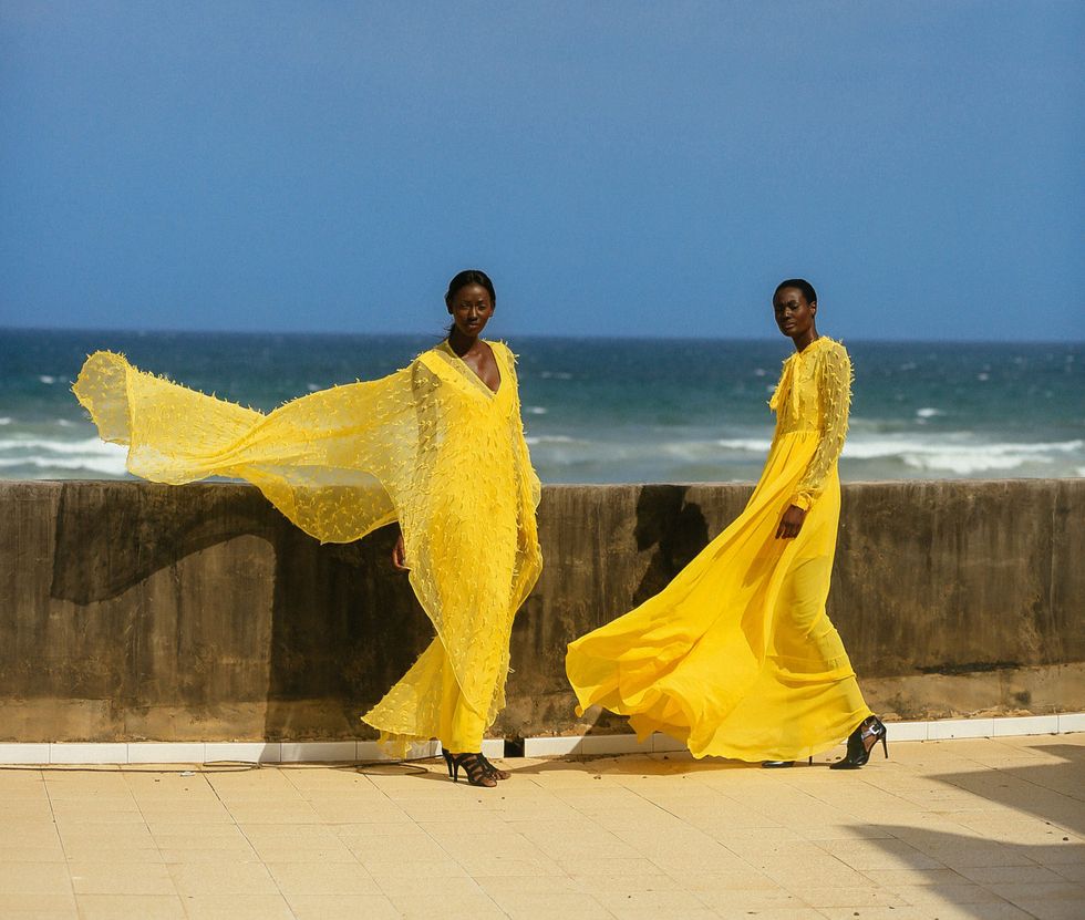 The Warm, Welcoming Senegalese Coast Shines Through Sophie Zinga's 'Hibiscus' Collection