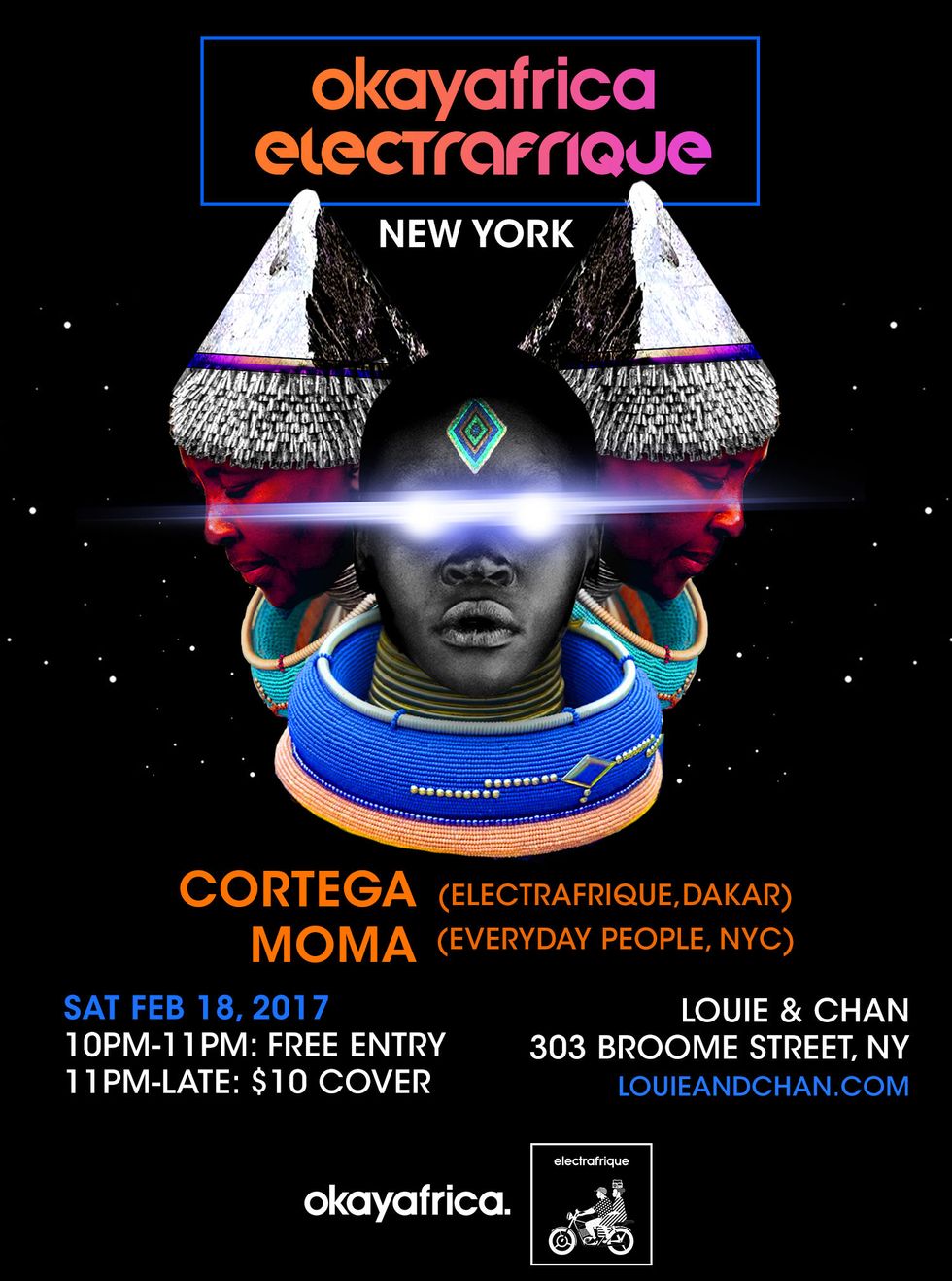 Join Us For Our Electrafrique NYC Party This Weekend With Stanley Enow, DJ Moma & DJ Cortega!