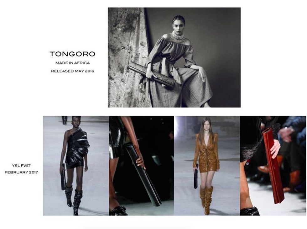 Compare: Did YSL Rip-off This African Designer?