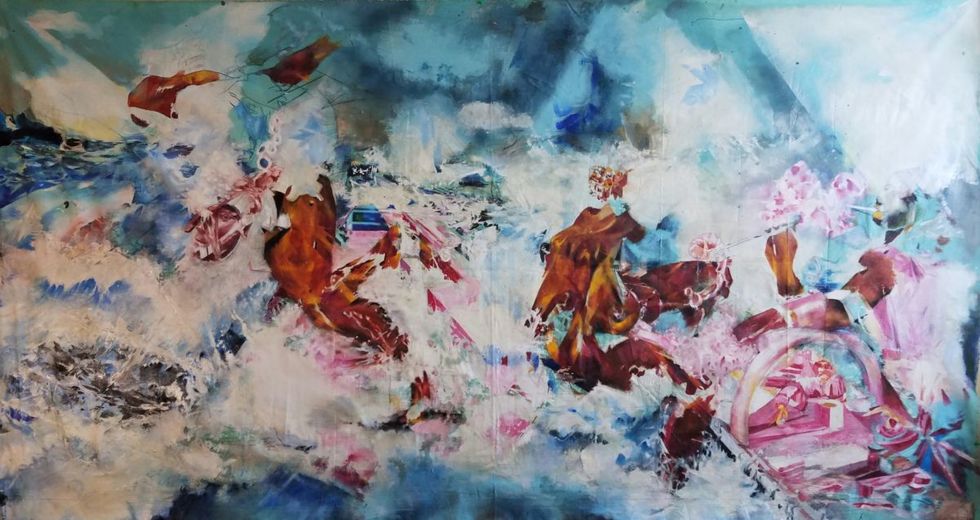 Ghanaian-American Artist Akwetey Orraca-Tetteh Reflects on 'BLUE STEAL' in This New Video