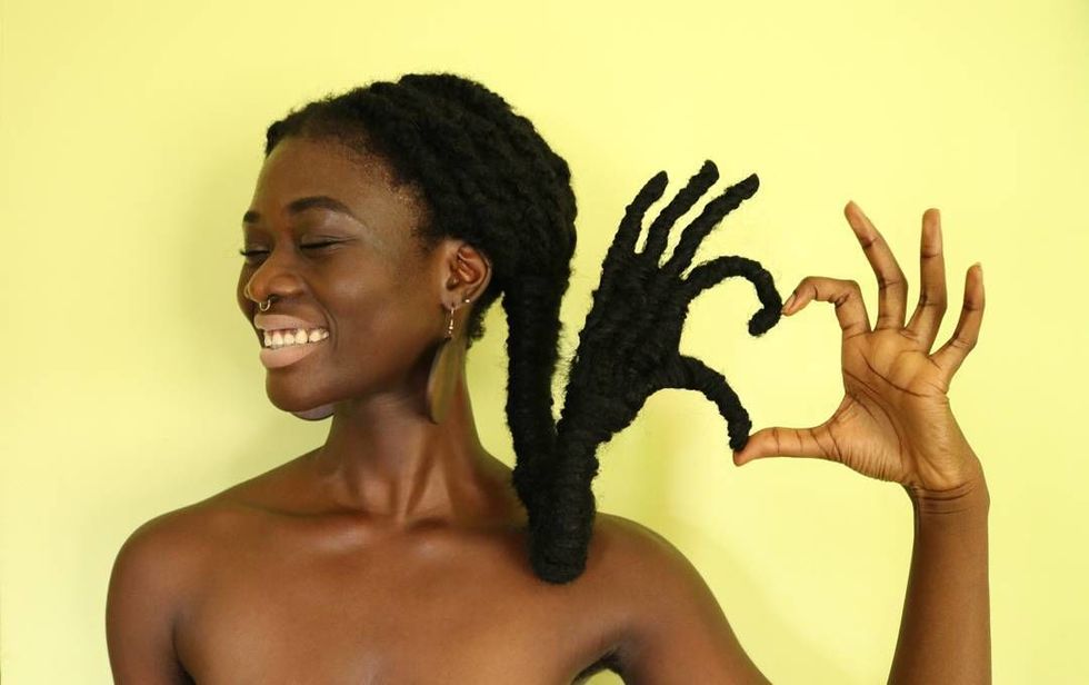 In Conversation with Ivorian Artist Laetitia Ky on Building Whimsical Hair Sculptures and Confidence