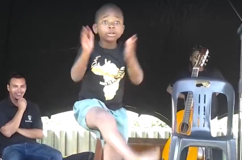 This Little Kid Dancing to Angolan Beats Will Make Your Week