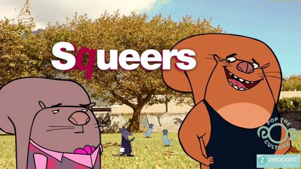 'Squeers' is an Animated LGBT Series About 2 Gay Squirrels in Cape Town