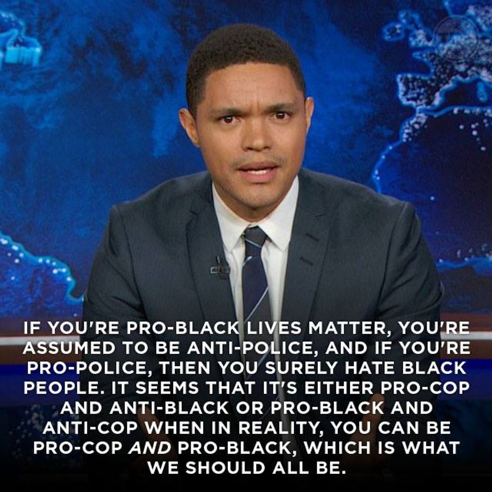 Trevor Noah Calls Bullshit on America's Police Force: "Why is the Video Never Enough?"