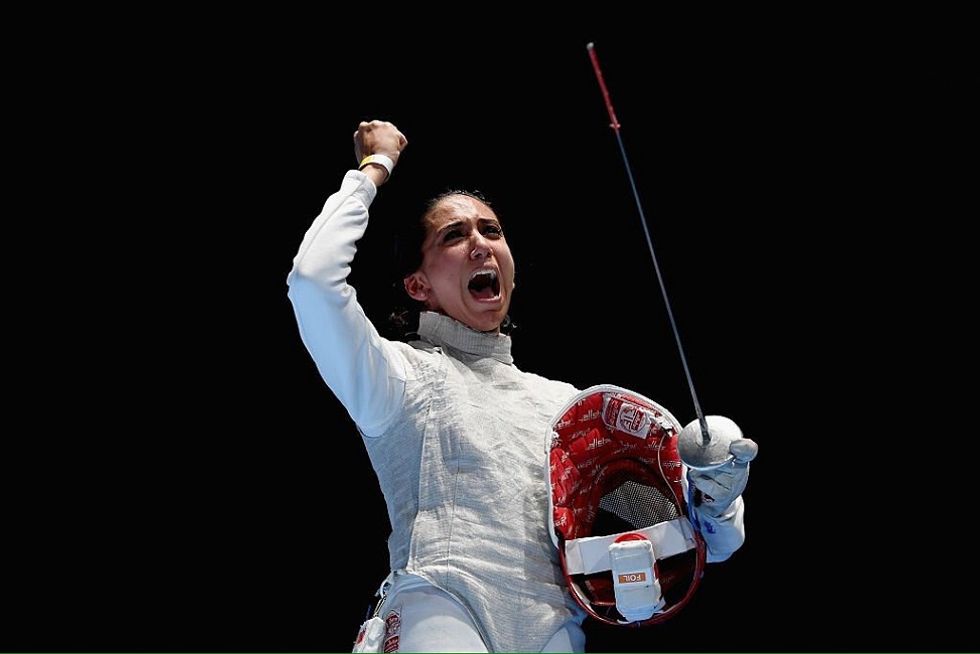 Africa’s First Ever Fencing Medalist Dedicates Bronze to Arab Women