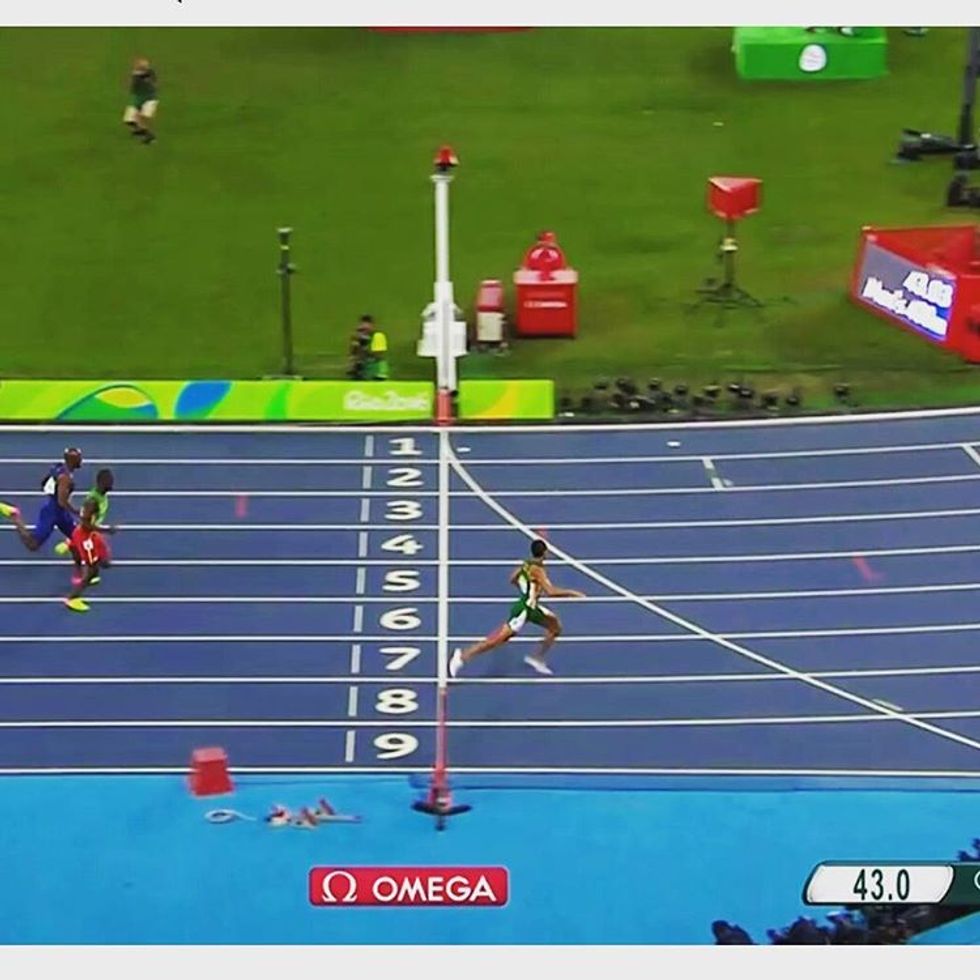 A South African Just Demolished Michael Johnson's Record in the Men's 400 Meters
