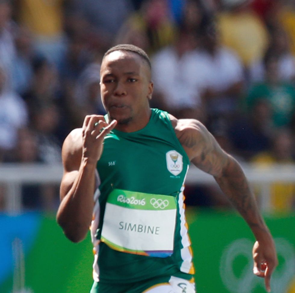 South African Sprinter Akani Simbine Made History at Rio Olympics