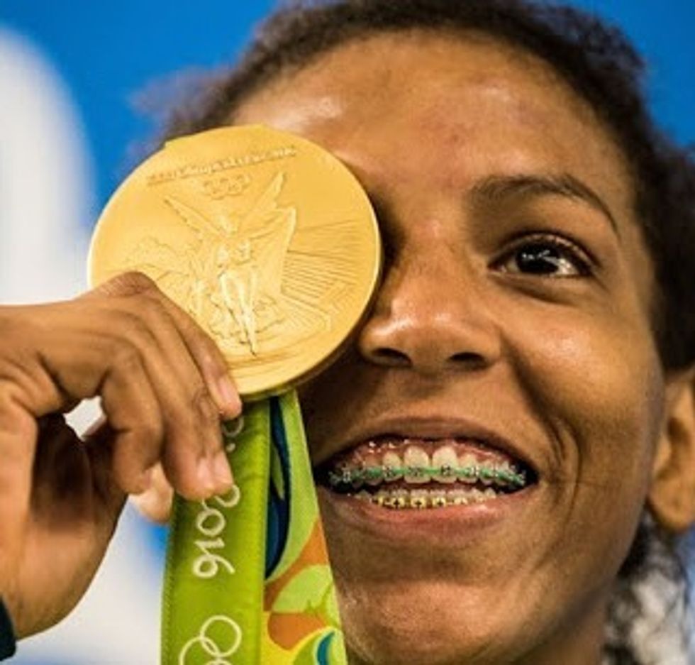 Brazilian Judoka Claps Back at Racists Who Called Her 'A Monkey' at the London Games