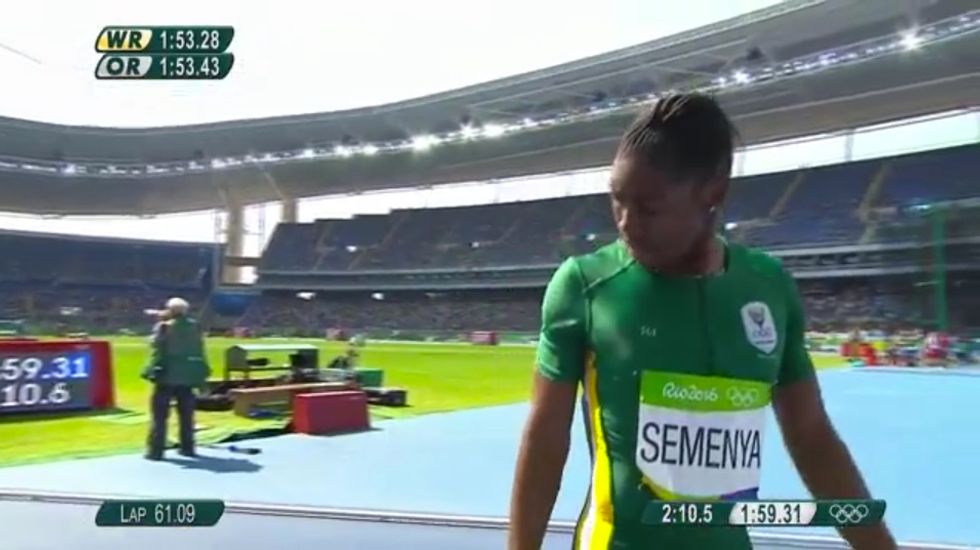 Caster Semenya Cruises Past Opponents to Qualify for Semi-Finals of Women's 800m