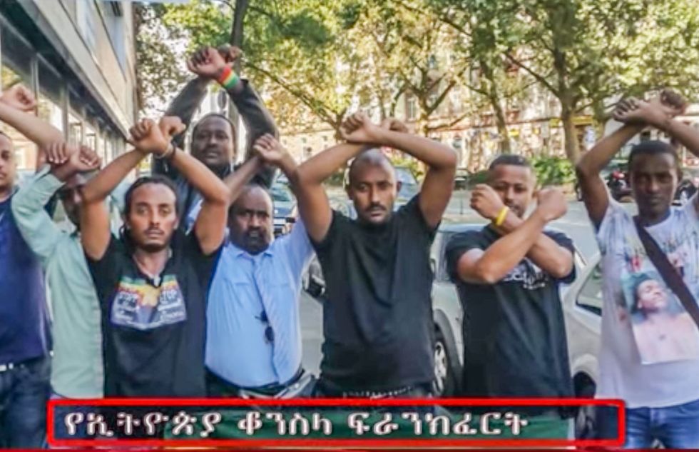 Protesters Barge into Ethiopian Embassies in London & Stockholm