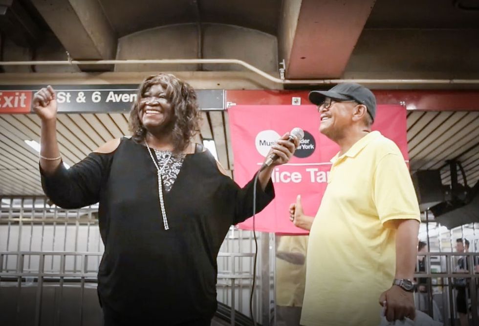 Gabourey Sidibe’s Mom Has Been Singing in the NYC Subway for 30 Years & Has a Debut Album Coming Out