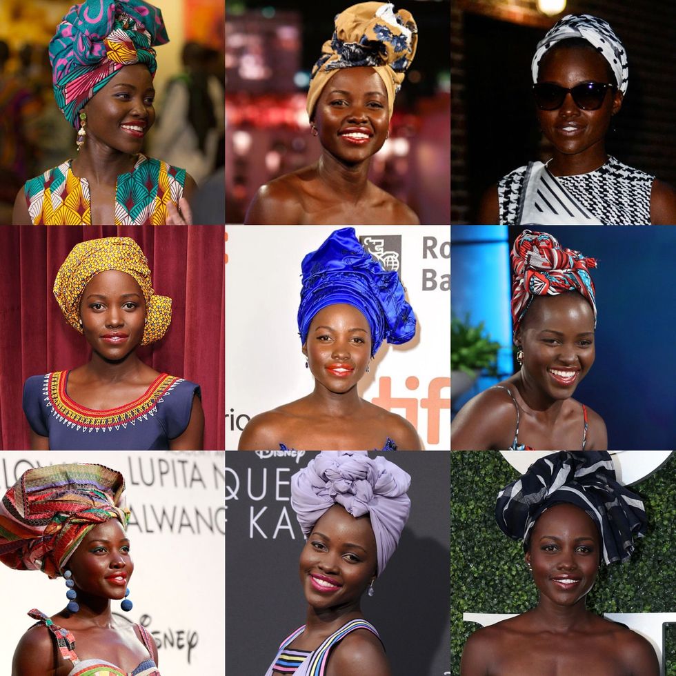Take a Moment to Revel in Lupita’s Headwrap Game