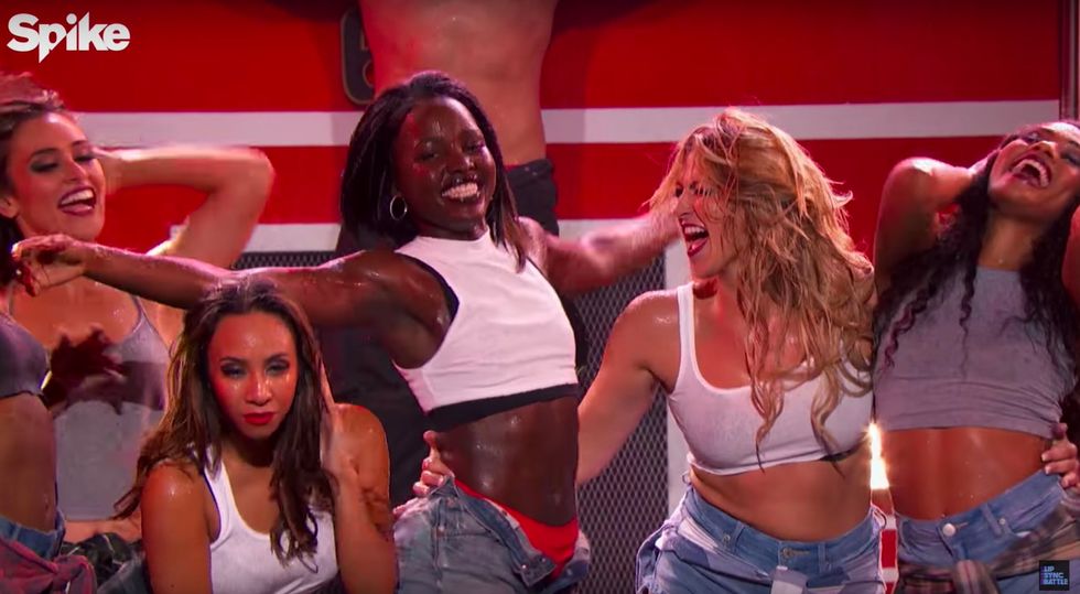 Lupita Nyong'o's Steamy Lip Sync Battle Performance of Salt-N-Pepa's 'Whatta Man' is Everything