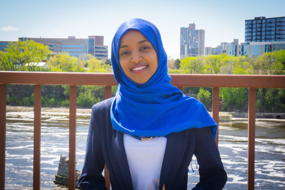 Ilhan Omar Makes History as the First Somali-American, Muslim Woman Legislator