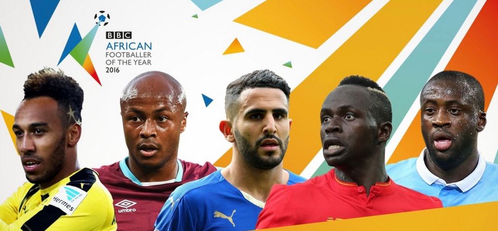 BBC African Footballer of the Year 2016 Nominees Revealed