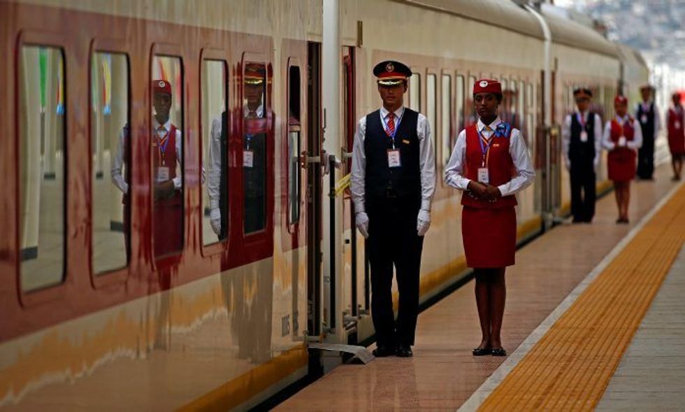 Chinese Open New Railway from Djibouti to Ethiopia