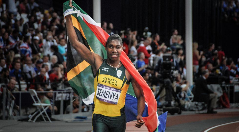 Caster Semenya Trades In Her 2012 London Olympics 800m Silver Medal for Gold