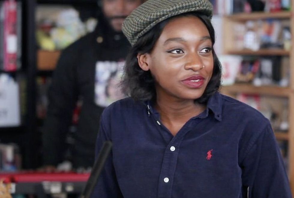 Watch Little Simz's Effortlessly Cool "Tiny Desk Concert" Performance