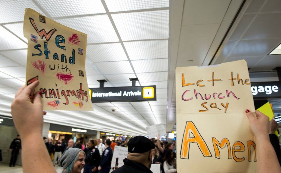 Activists In London Are Stopping a Mass Deportation Flight Carrying Nigerians and Ghanaians From Taking Off