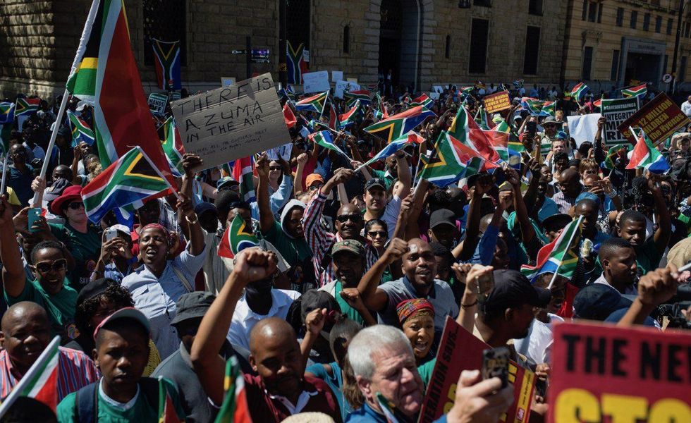 #ZumaMustFall: South Africans Take to the Streets In Protest