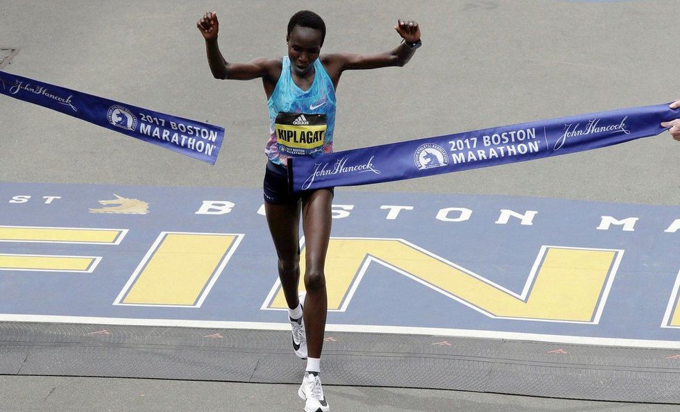 These Kenyan Runners Just Dominated the 2017 Boston Marathon