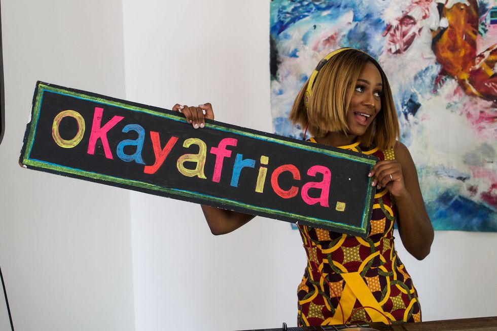 XOkayAfrica: Cuppy Drops By to Show Love