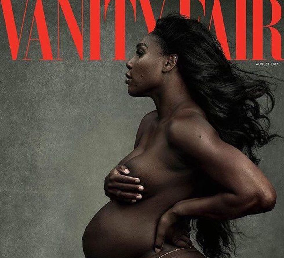 Serena Williams Is Pregnant and Slaying on the New Cover of Vanity Fair