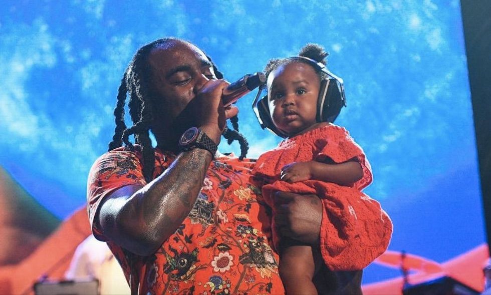No, Wale Was Not 'Making It Rain' On His Daughter, He Was 'Spraying' Her