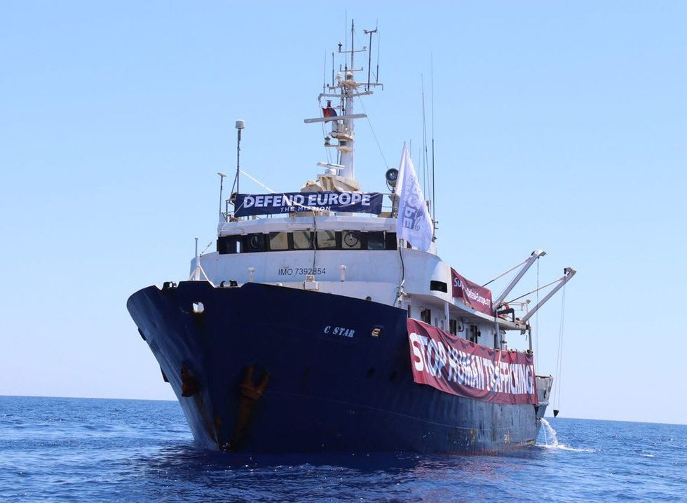A Stranded Ship Full of Anti-Immigrant Vigilantes Is Refusing Rescue by Immigrant Organization