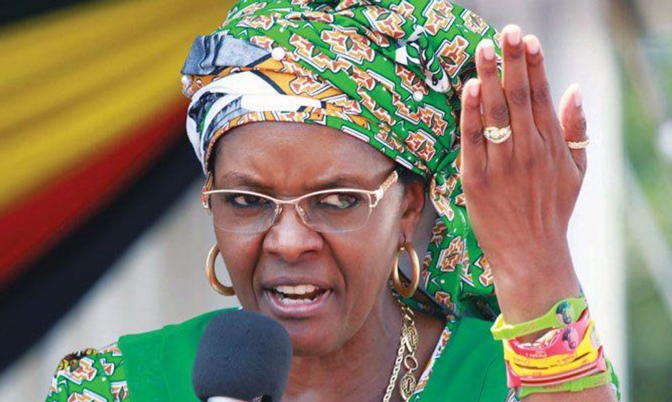 South Africa Has Issued a "Red Alert" To Stop Grace Mugabe From Leaving the Country