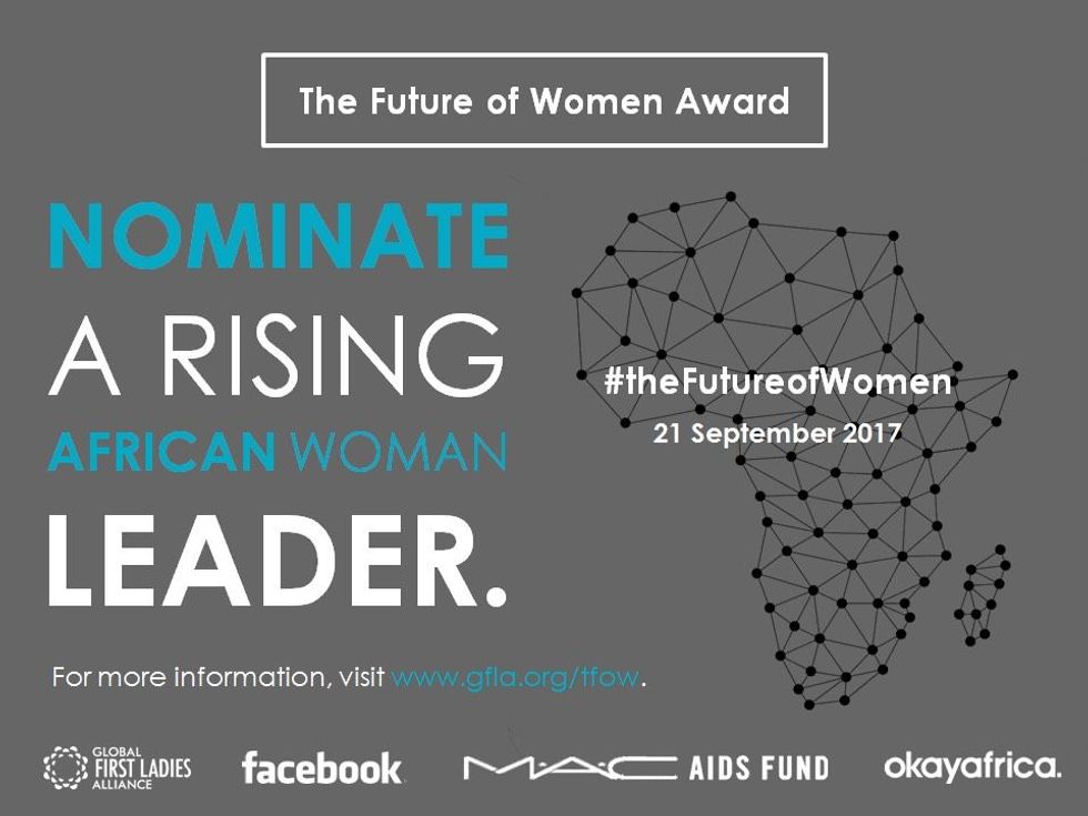 Stream the Global First Ladies Alliance's #TheFutureOfWomen Awards Live on Facebook